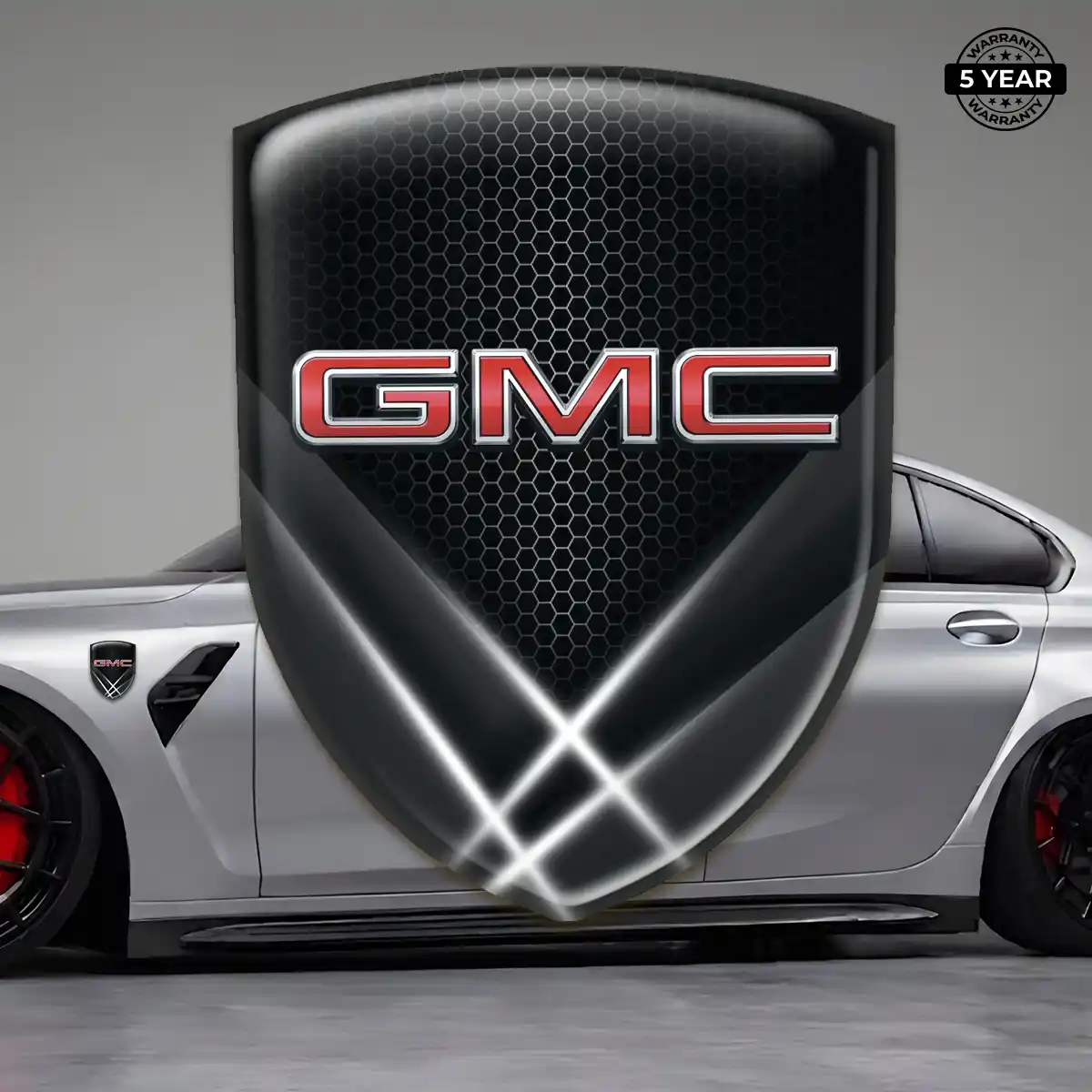 GMC Car Emblem Decal Deluxe Edition