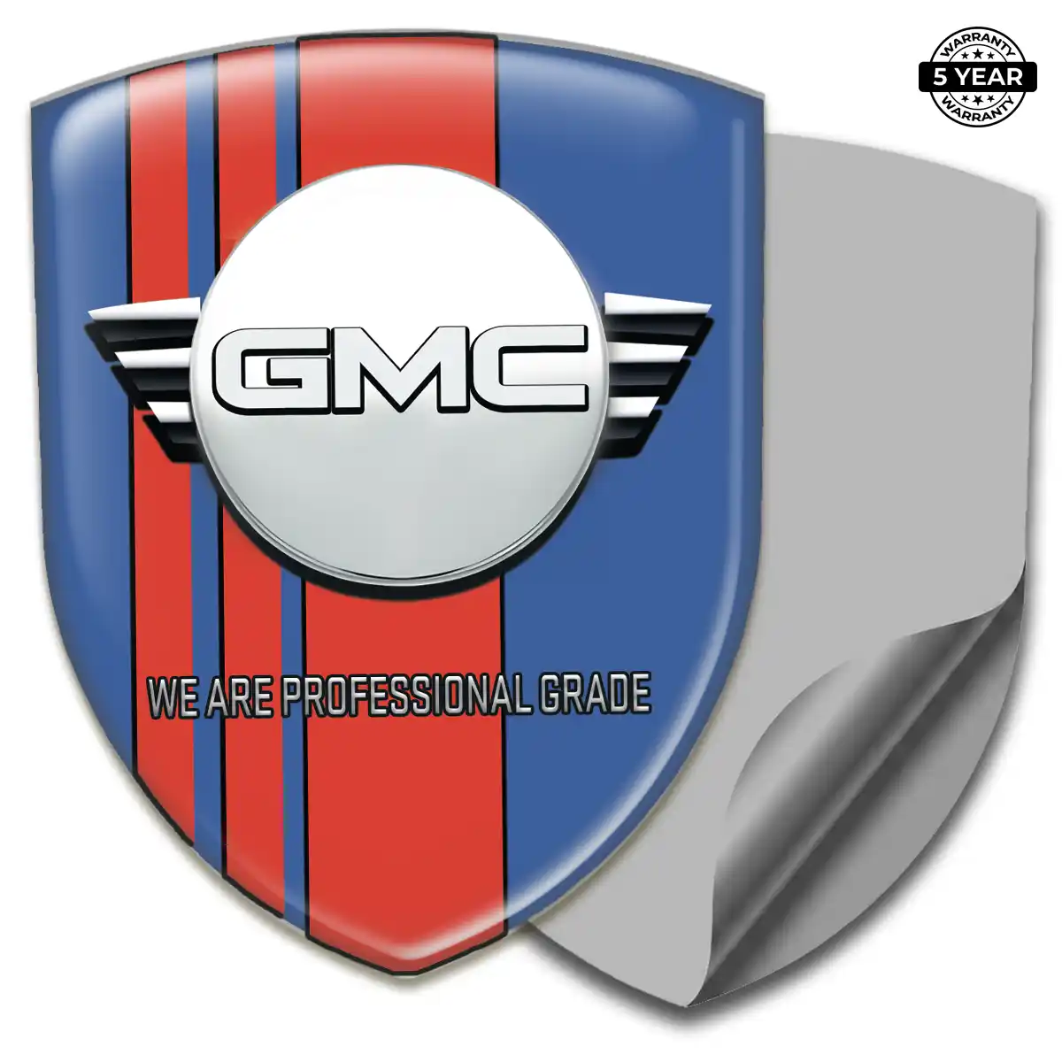 GMC Car Emblem Decal Elite Edition