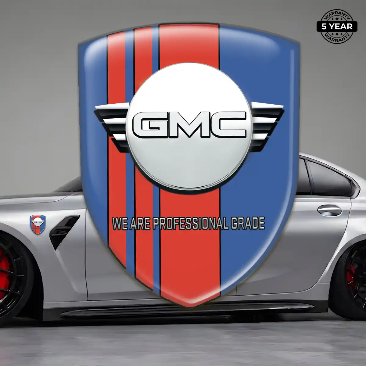 GMC Car Emblem Decal Elite Edition