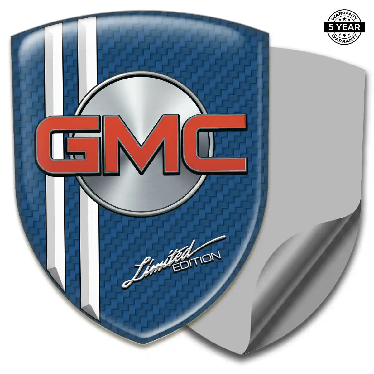 GMC Car Emblem Decal Elite Finish