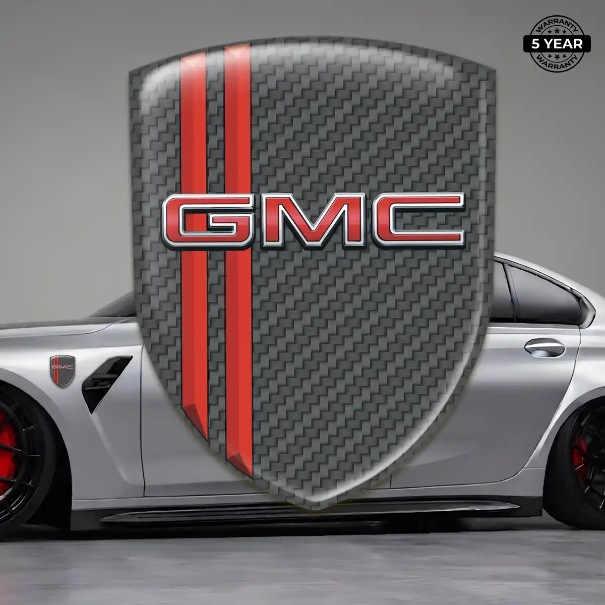 GMC Car Emblem Decal Noble Edition