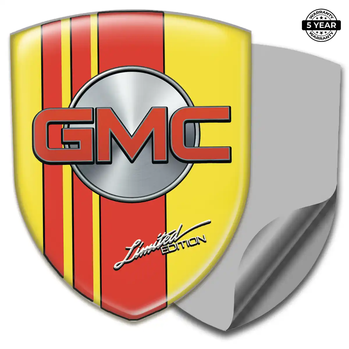 GMC Car Emblem Decal Opulent Line