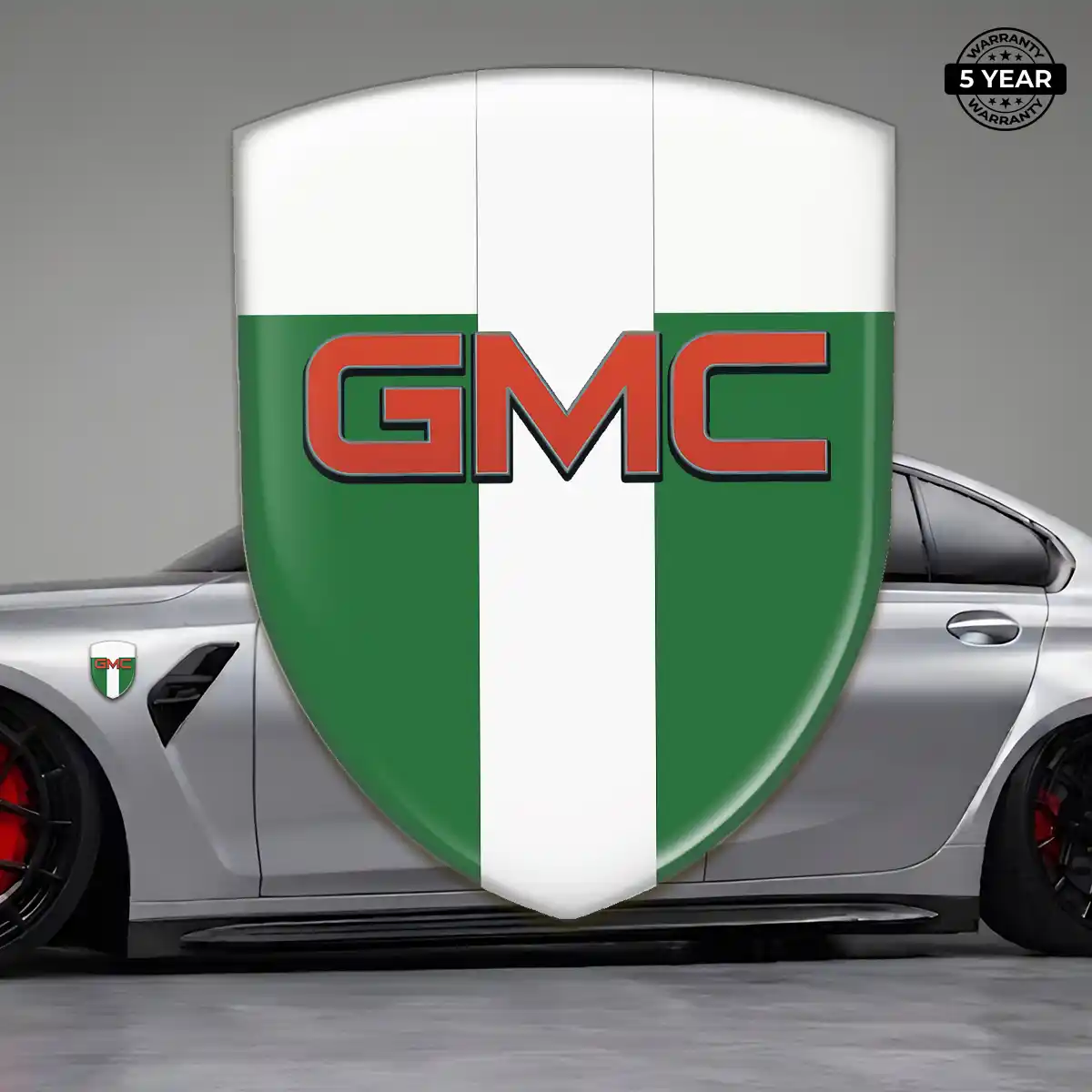 GMC Car Emblem Decal Prestige Line