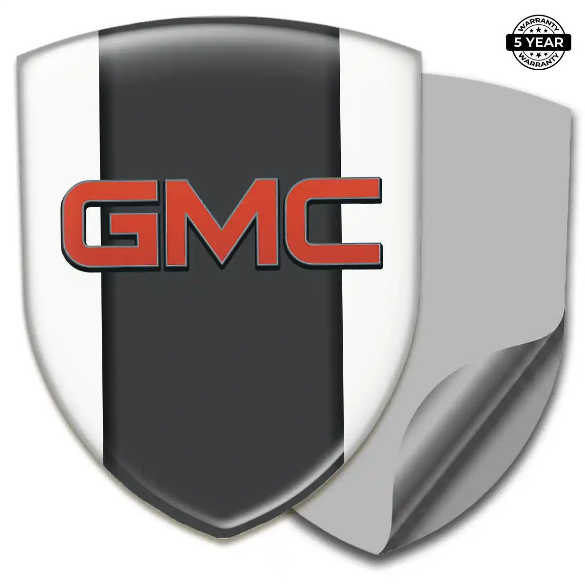 GMC Car Emblem Decal Refined Design