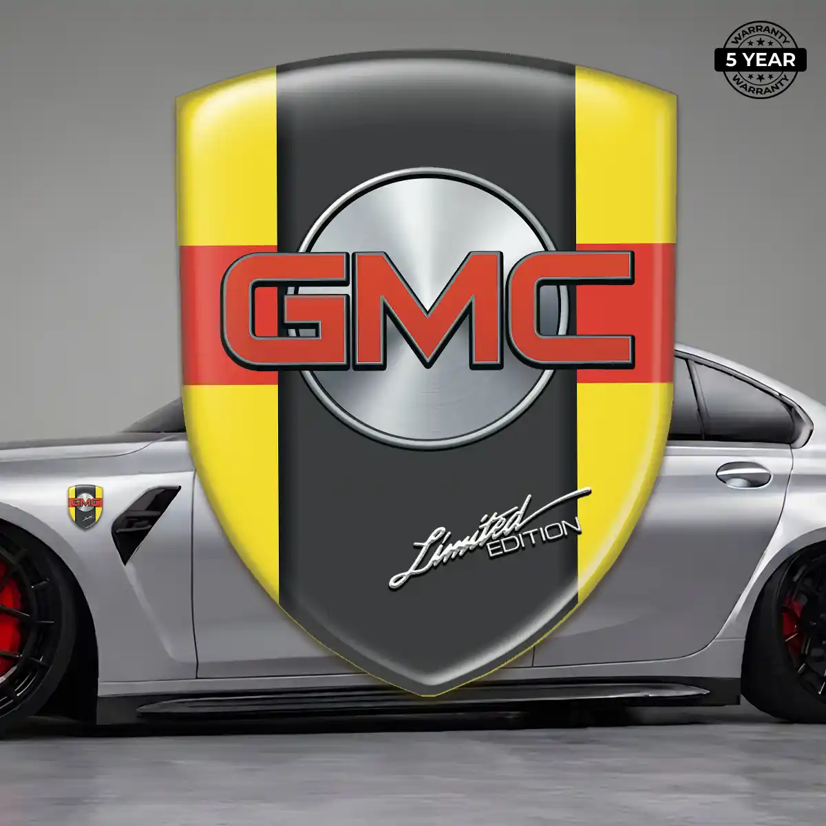 GMC Car Emblem Decal Resin Elite