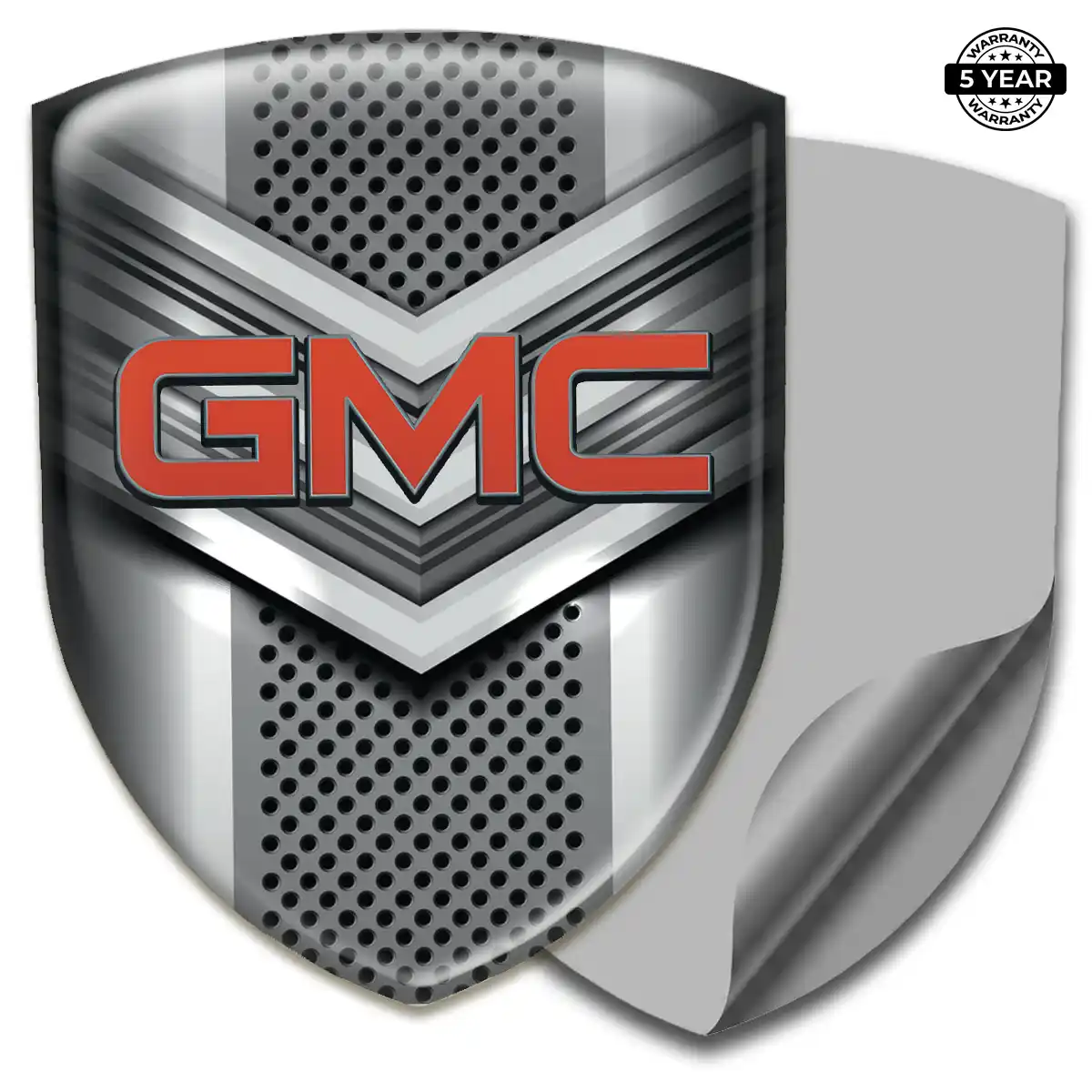 GMC Car Emblem Decal Resin Luxe