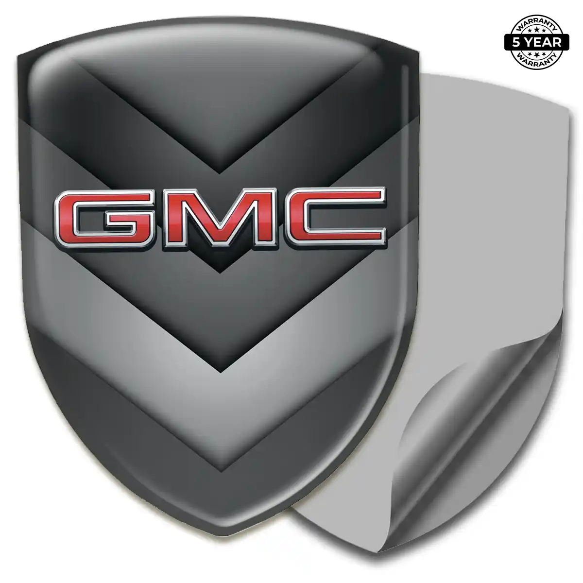 GMC Car Emblem Decal Signature Grade