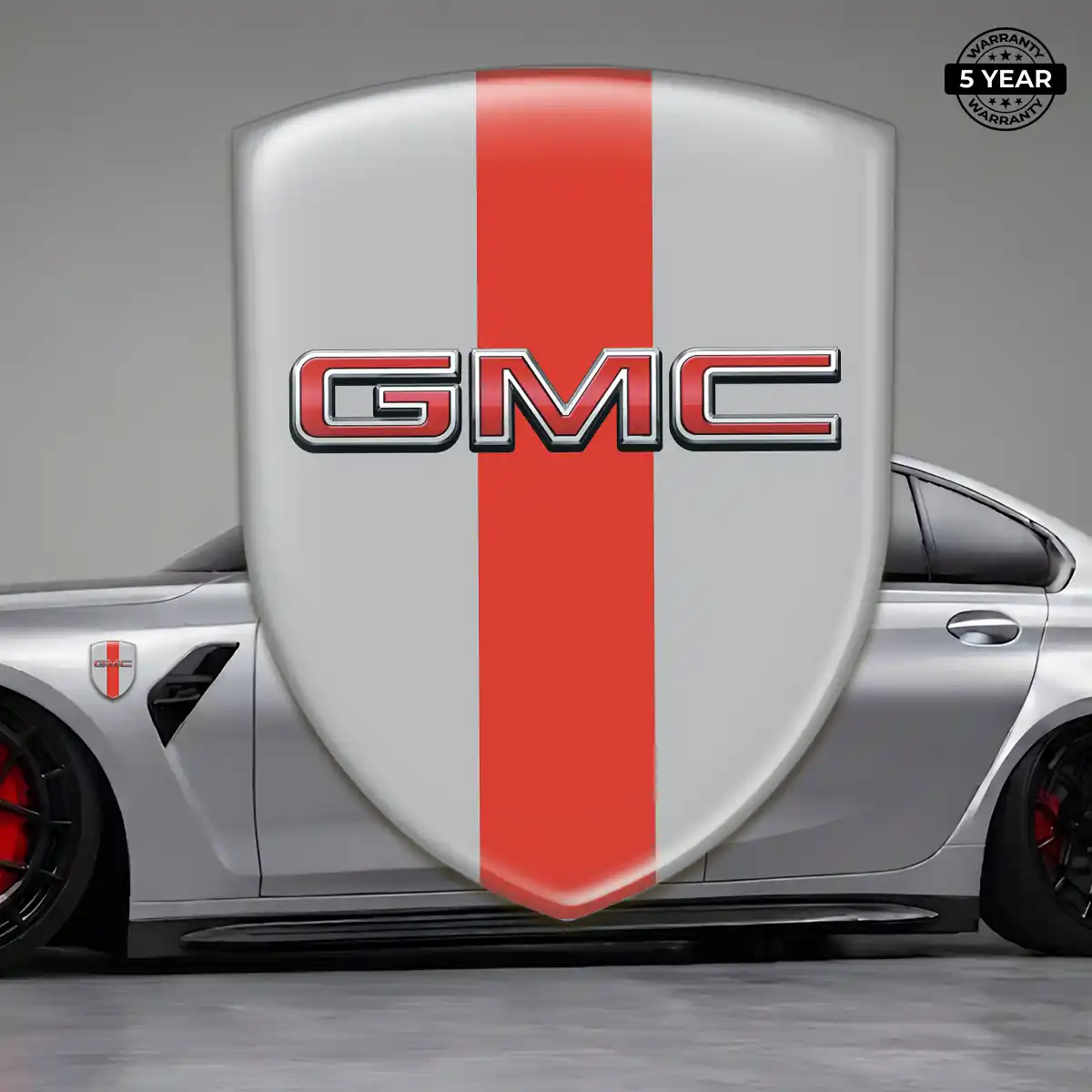 GMC Car Emblem Decal Sleek Style