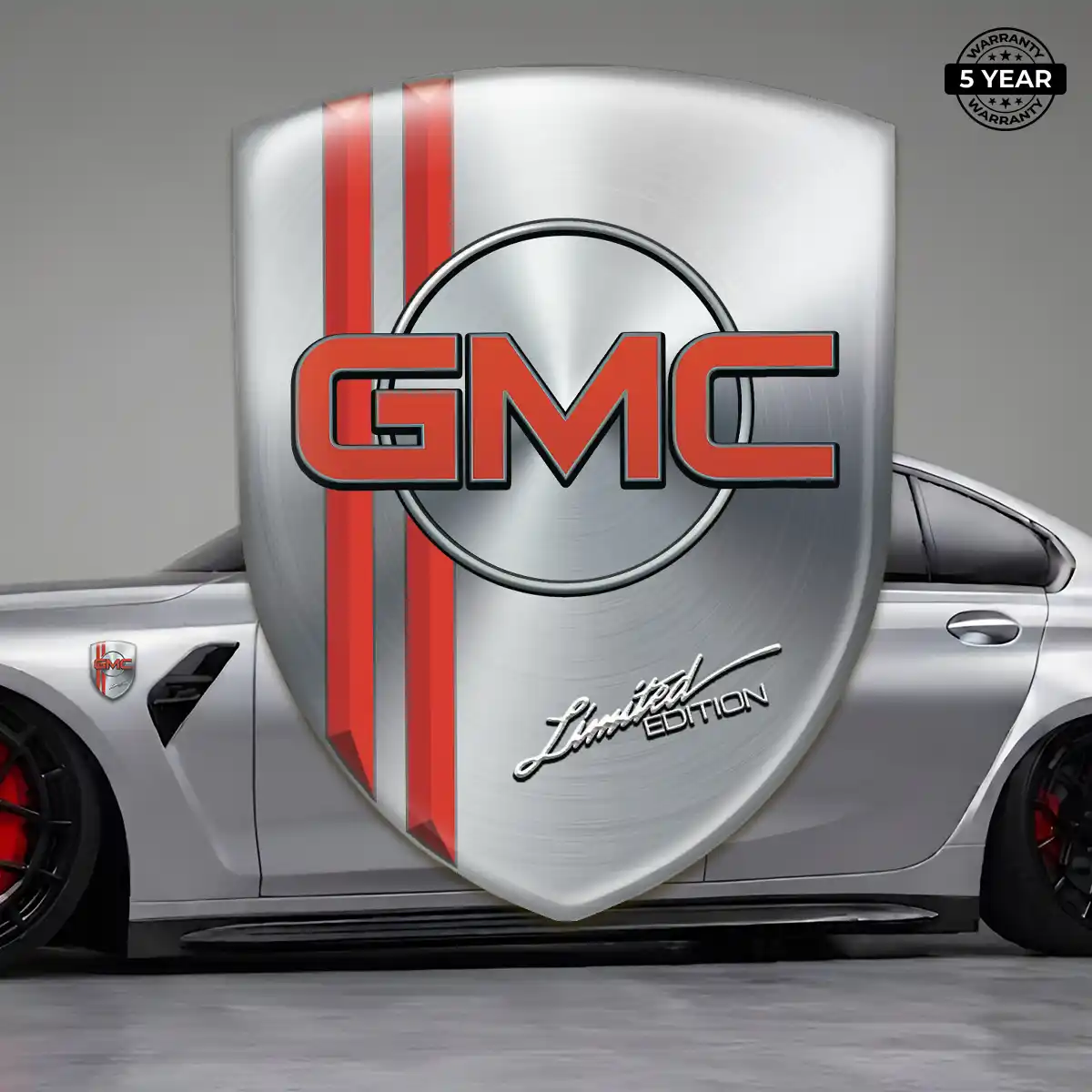 GMC Car Emblem Overlay Elite Finish