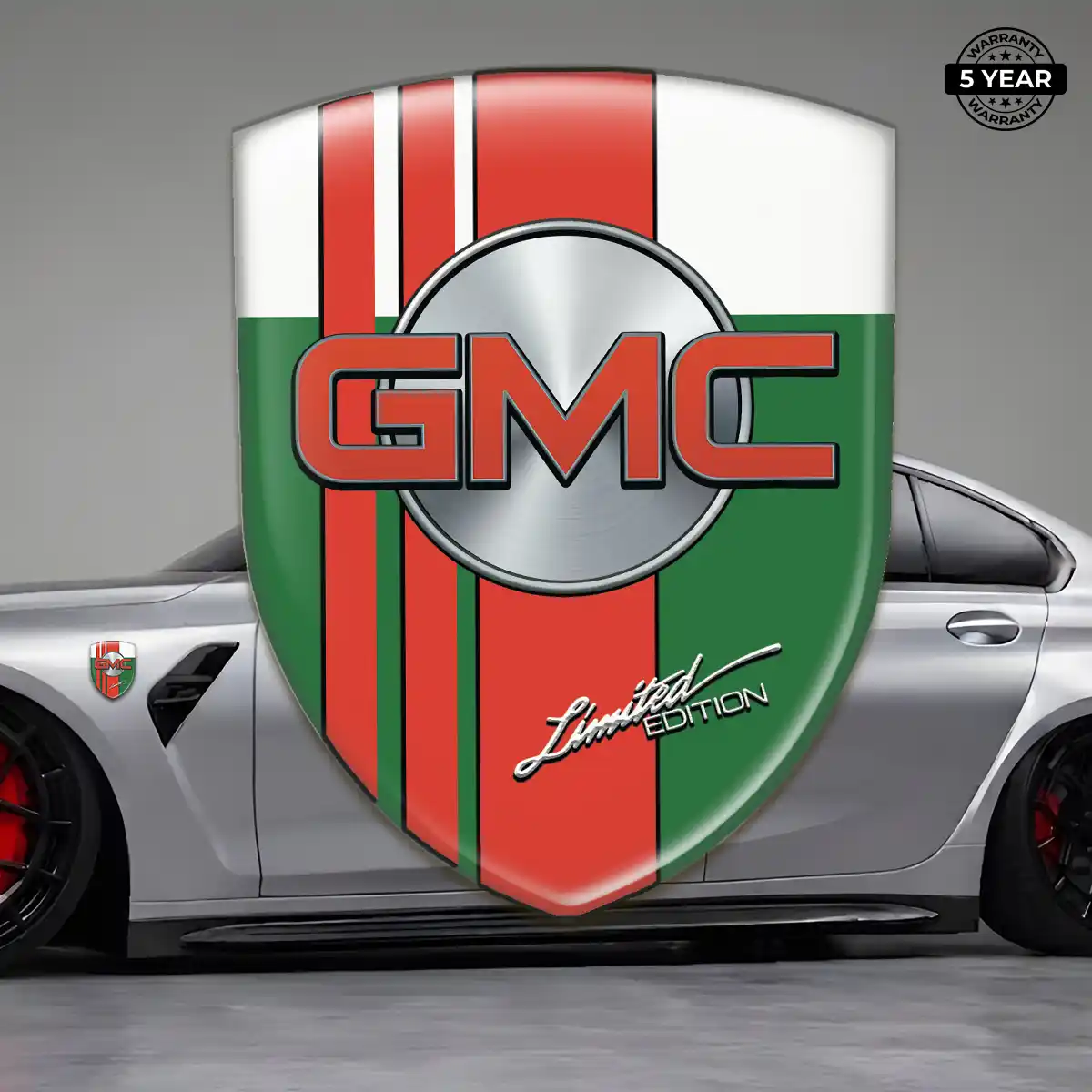 GMC Car Emblem Overlay Interior Luxe