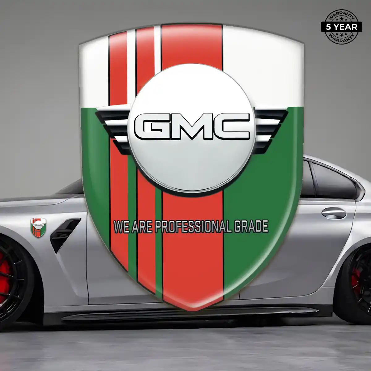 GMC Car Emblem Overlay Opulent Line
