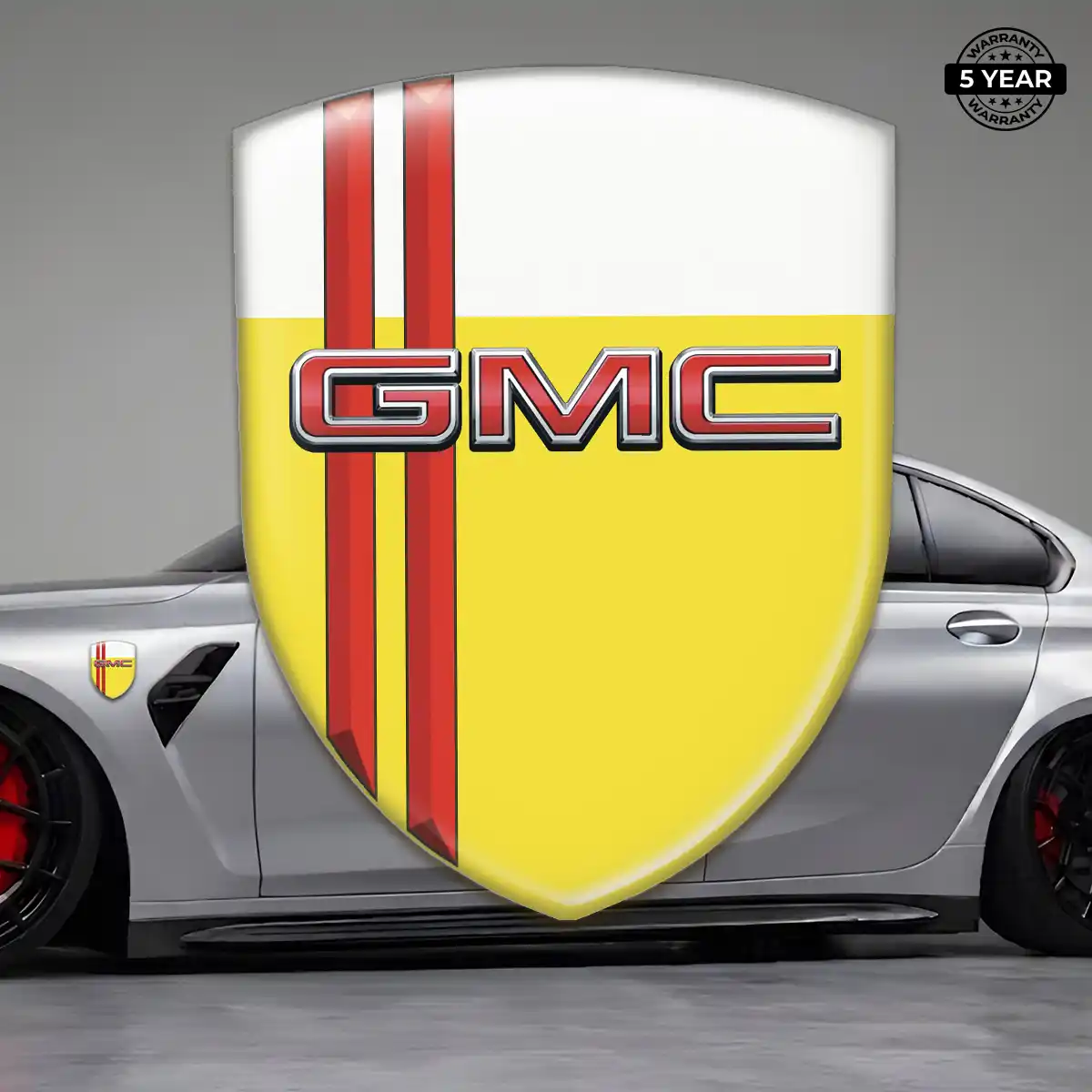 GMC Car Emblem Overlay Prestige Line