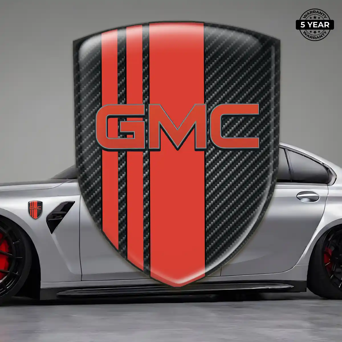 GMC Car Emblem Overlay Resin Luxe