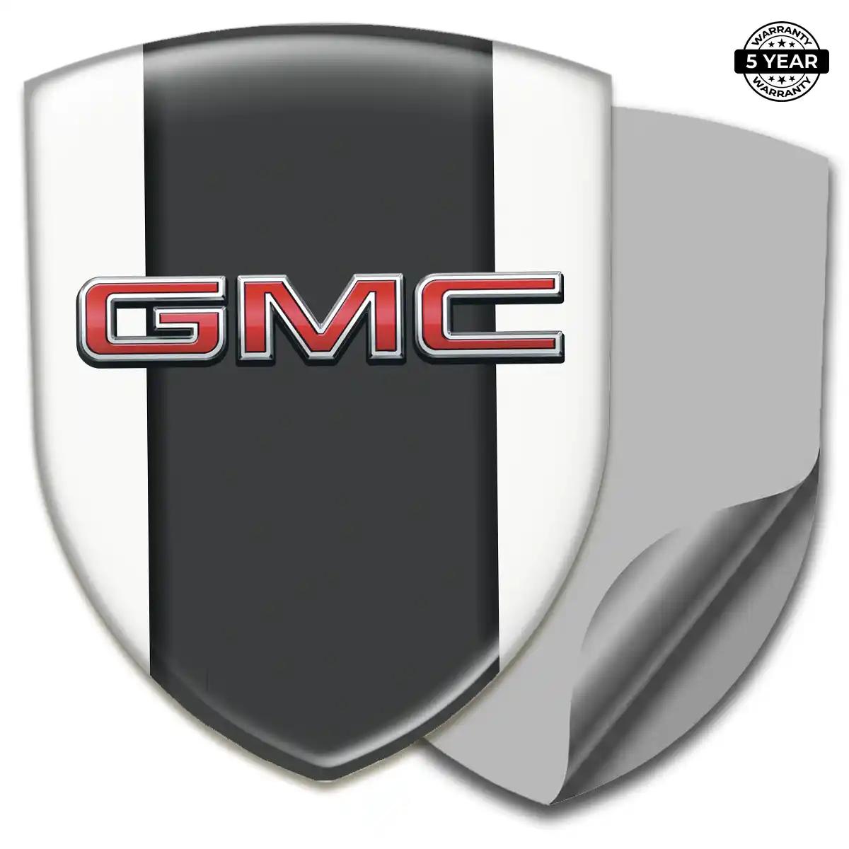 GMC Car Emblem Overlay Sleek Style