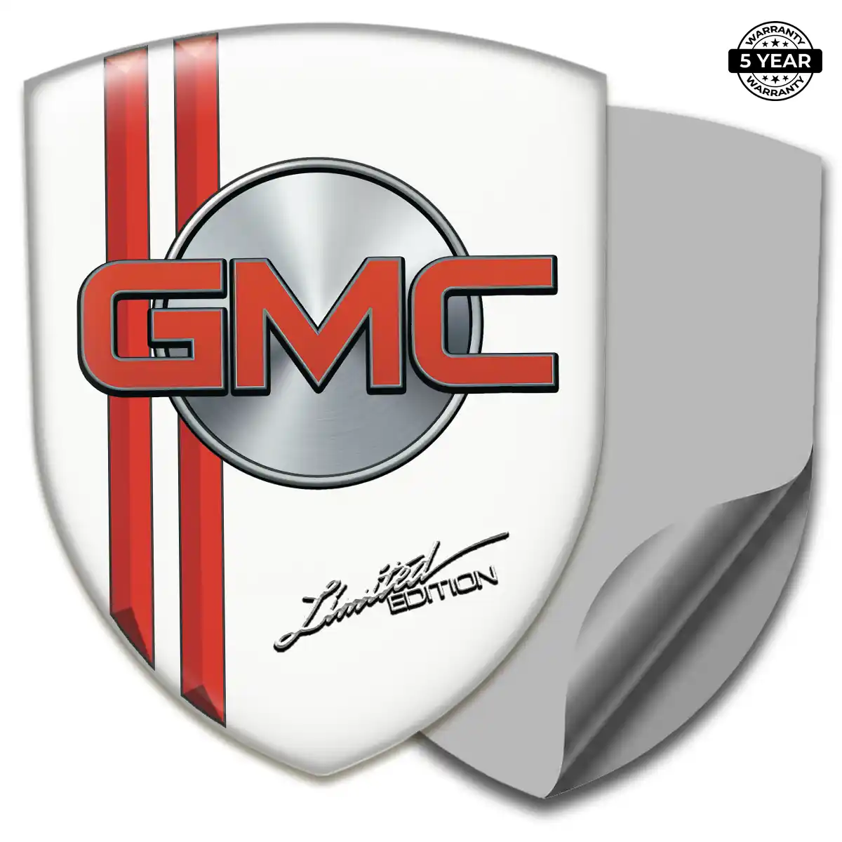 GMC Car Emblem Sticker Deluxe Edition