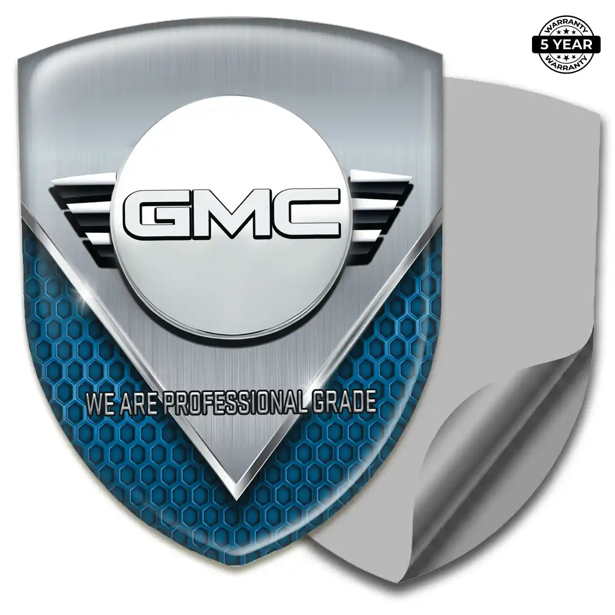 GMC Car Emblem Sticker Elite Finish