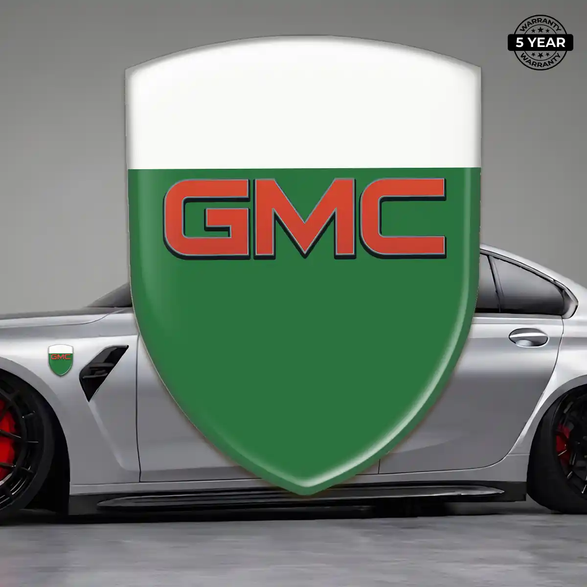 GMC Car Emblem Sticker Interior Luxe