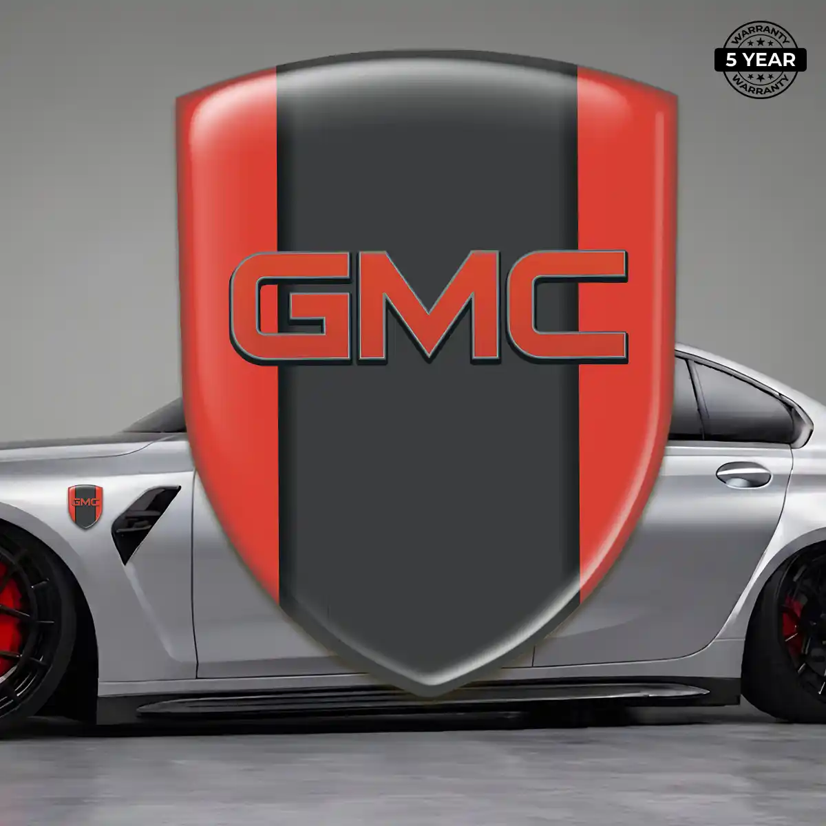 GMC Car Emblem Sticker Noble Edition