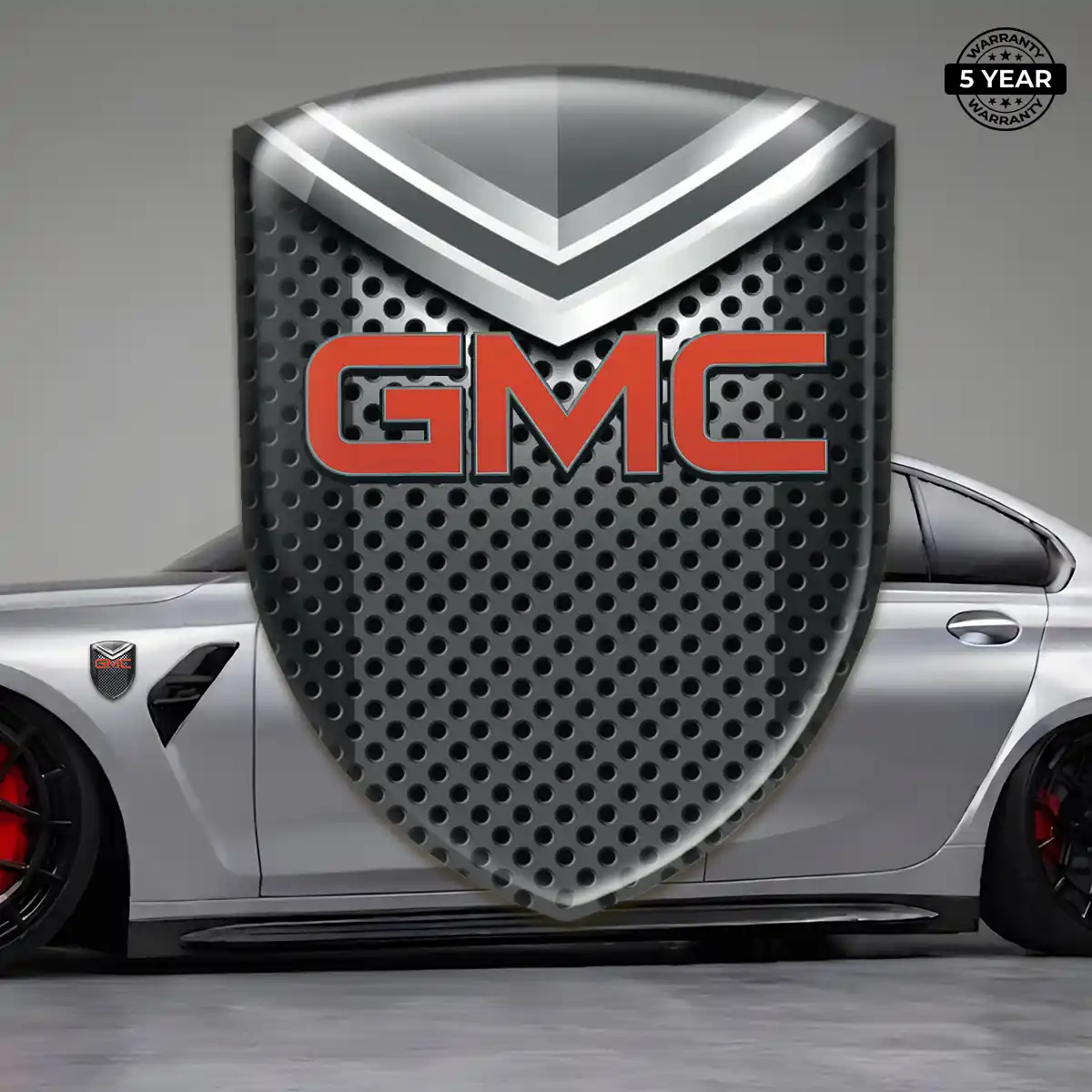 GMC Car Emblem Sticker Opulent Line