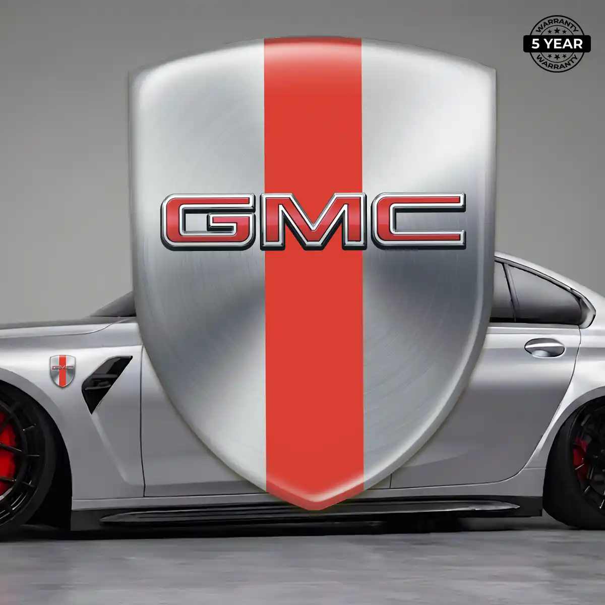 GMC Car Emblem Sticker Resin Elite