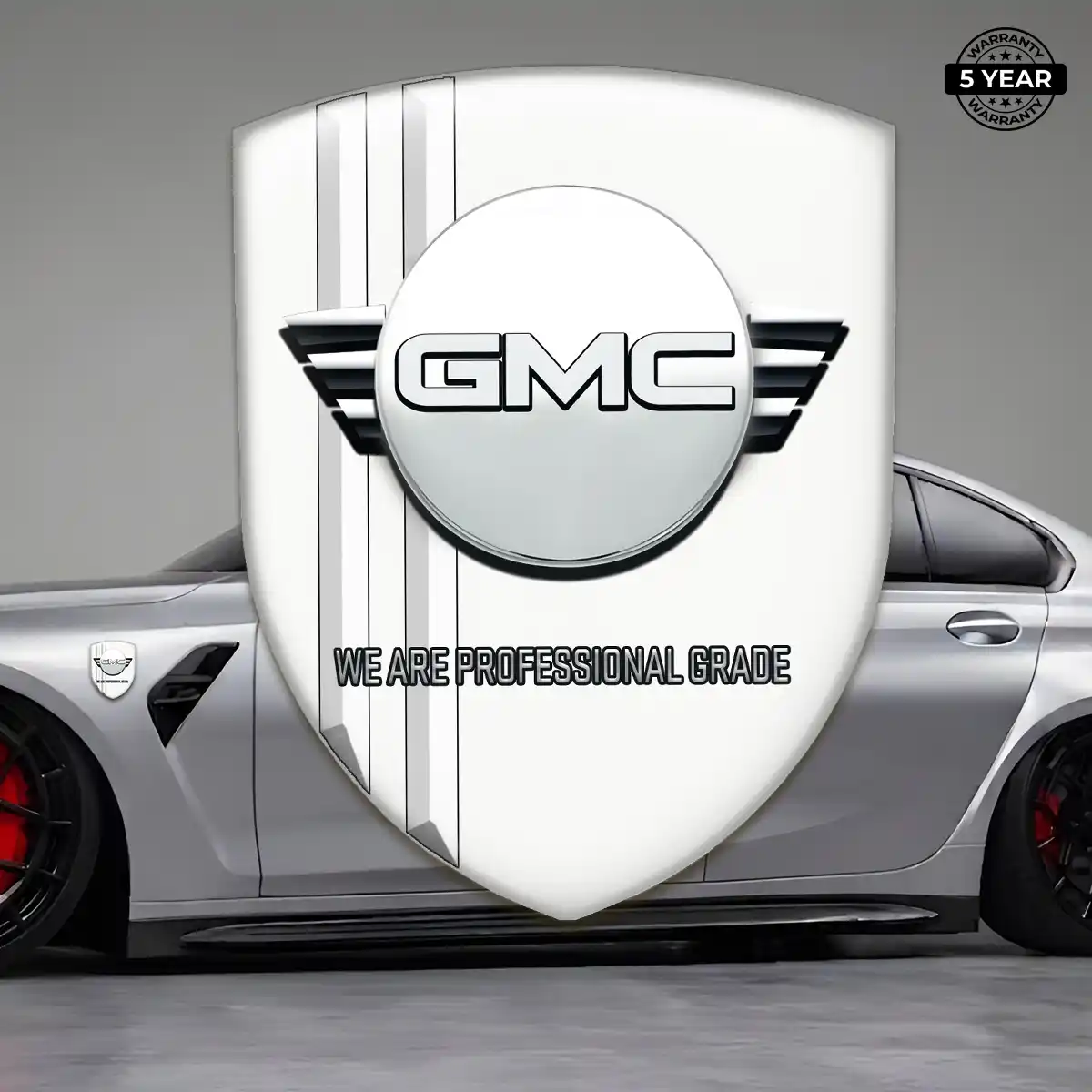 GMC Car Emblem Sticker Sleek Style