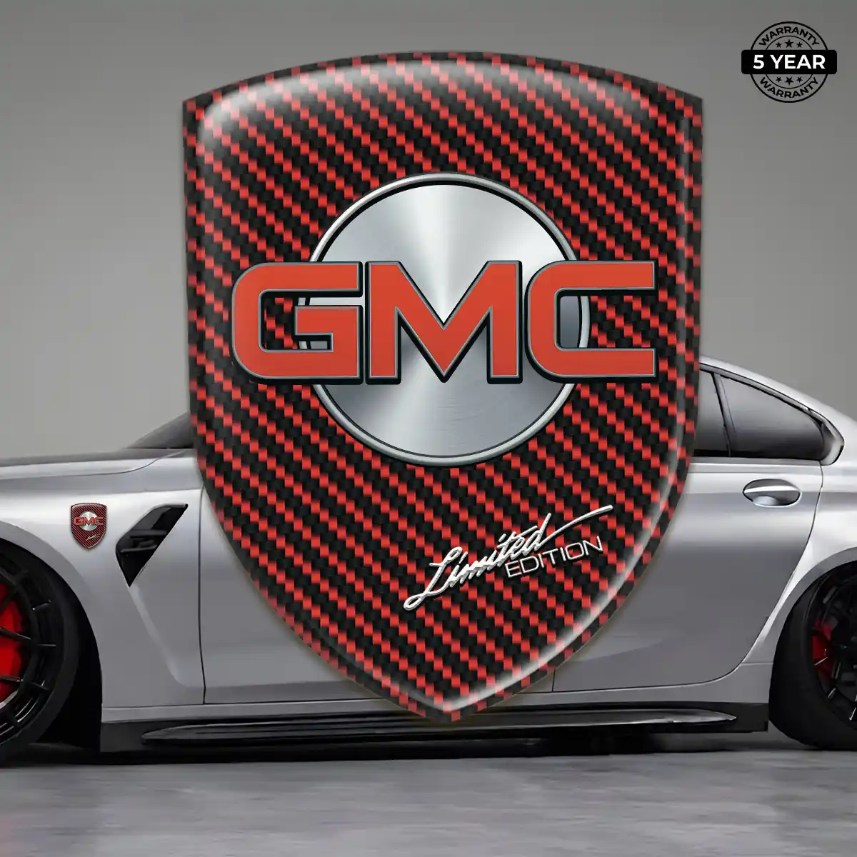GMC Car Emblem Sticker Superior Craft