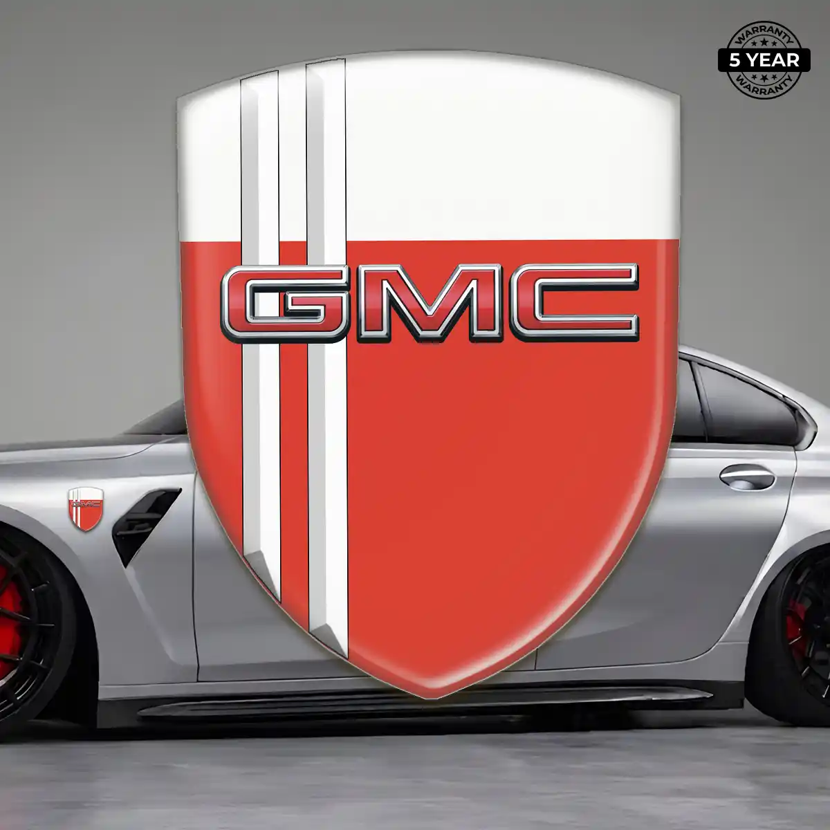 GMC Car Logo Decal Deluxe Edition