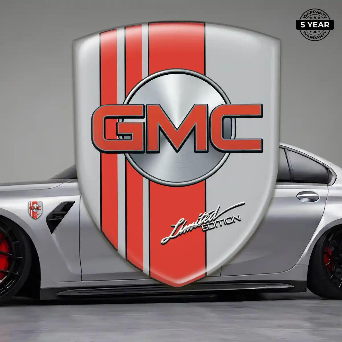GMC Car Logo Decal Elite Edition