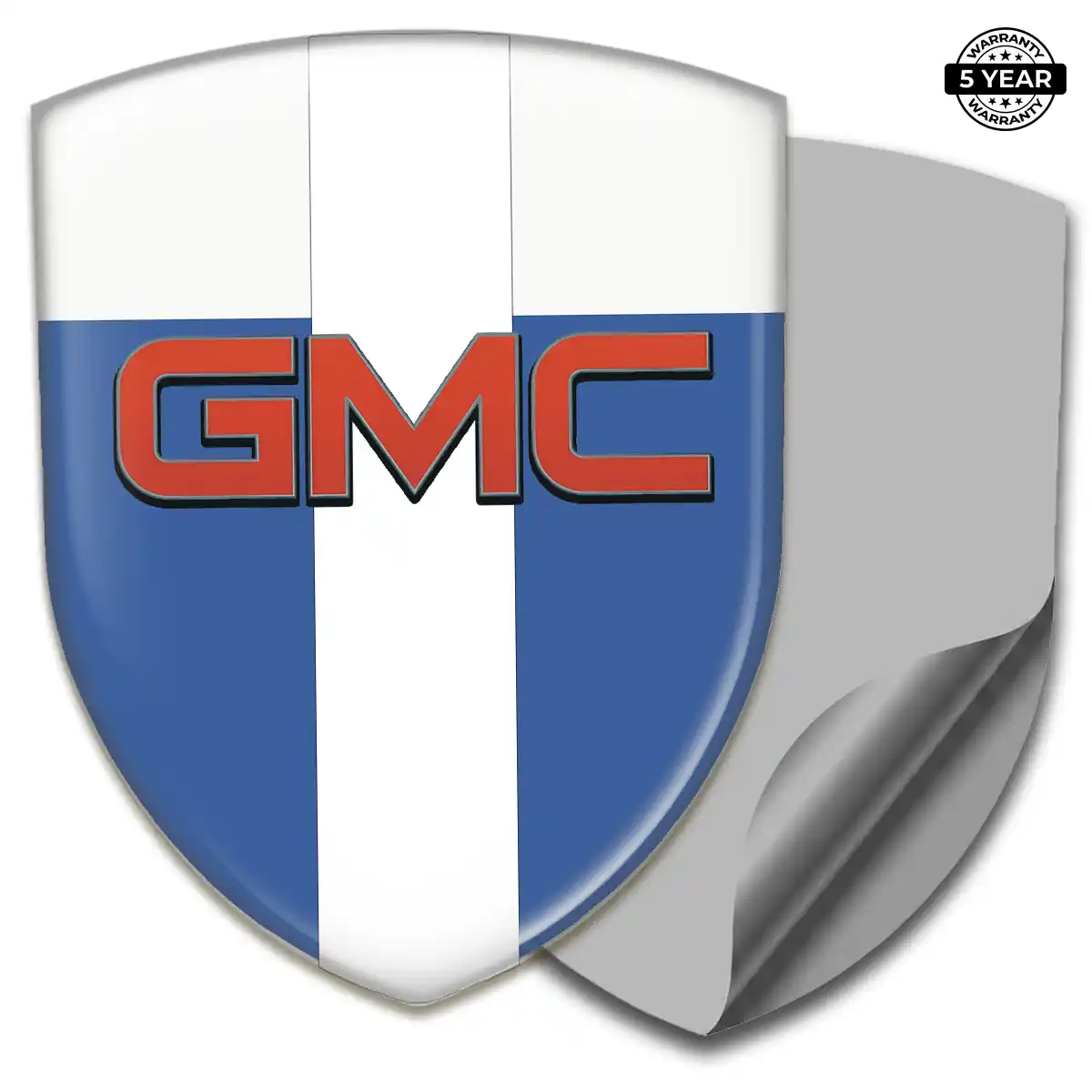 GMC Car Logo Decal Premium Dome