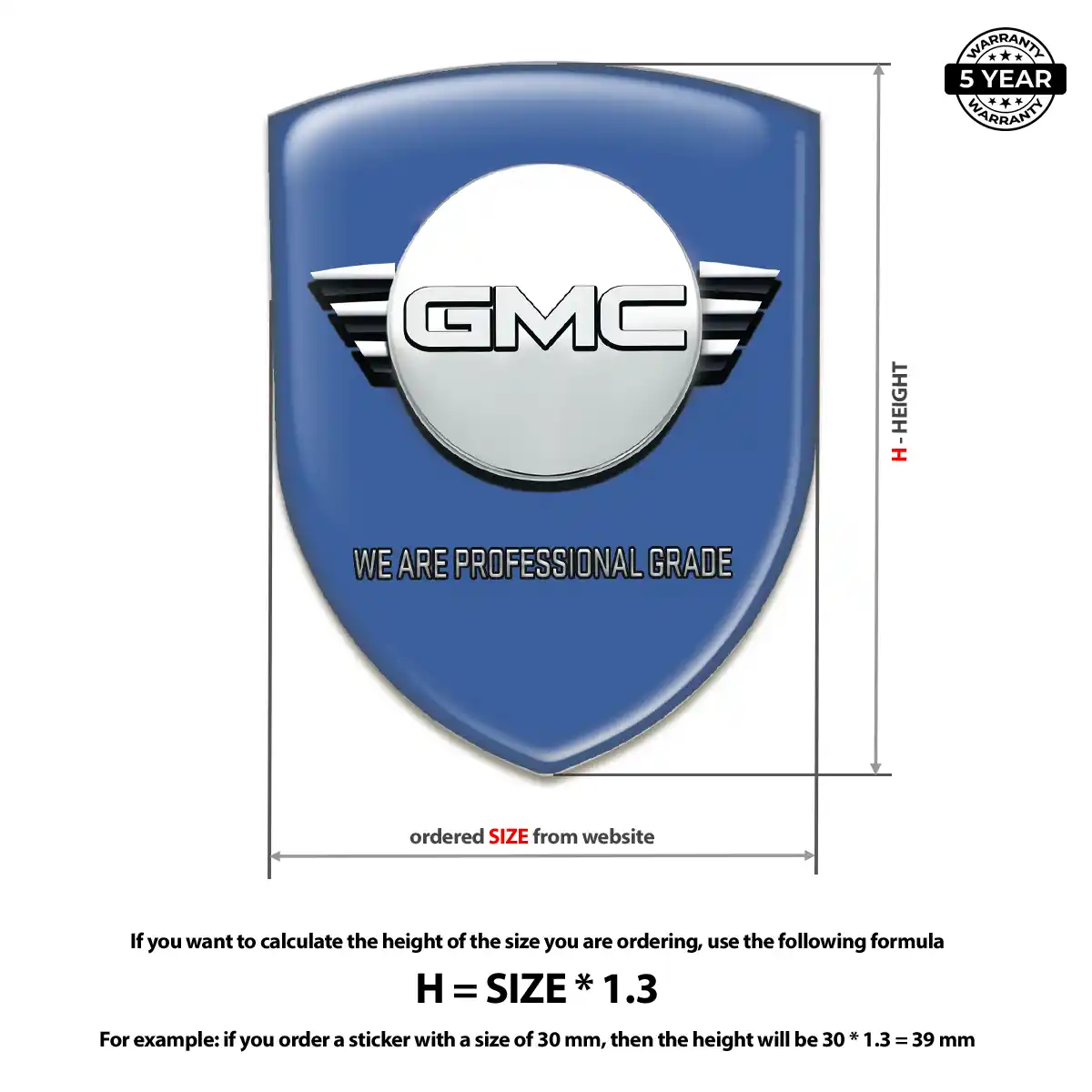 GMC Crest Emblem Exclusive Series