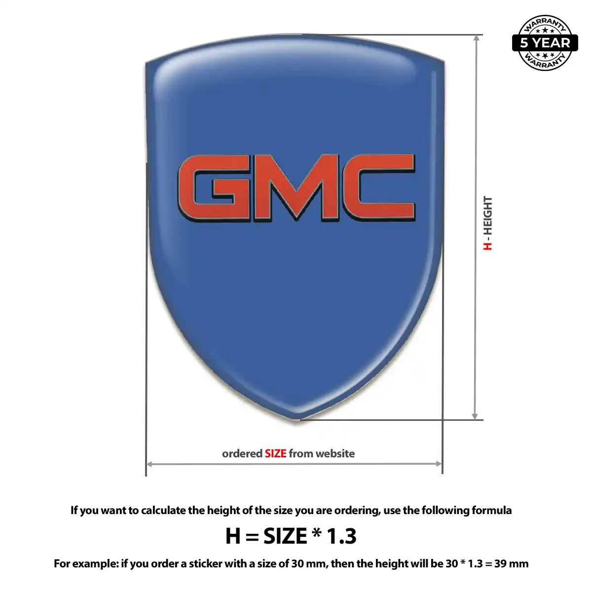 GMC Crest Emblem Noble Edition
