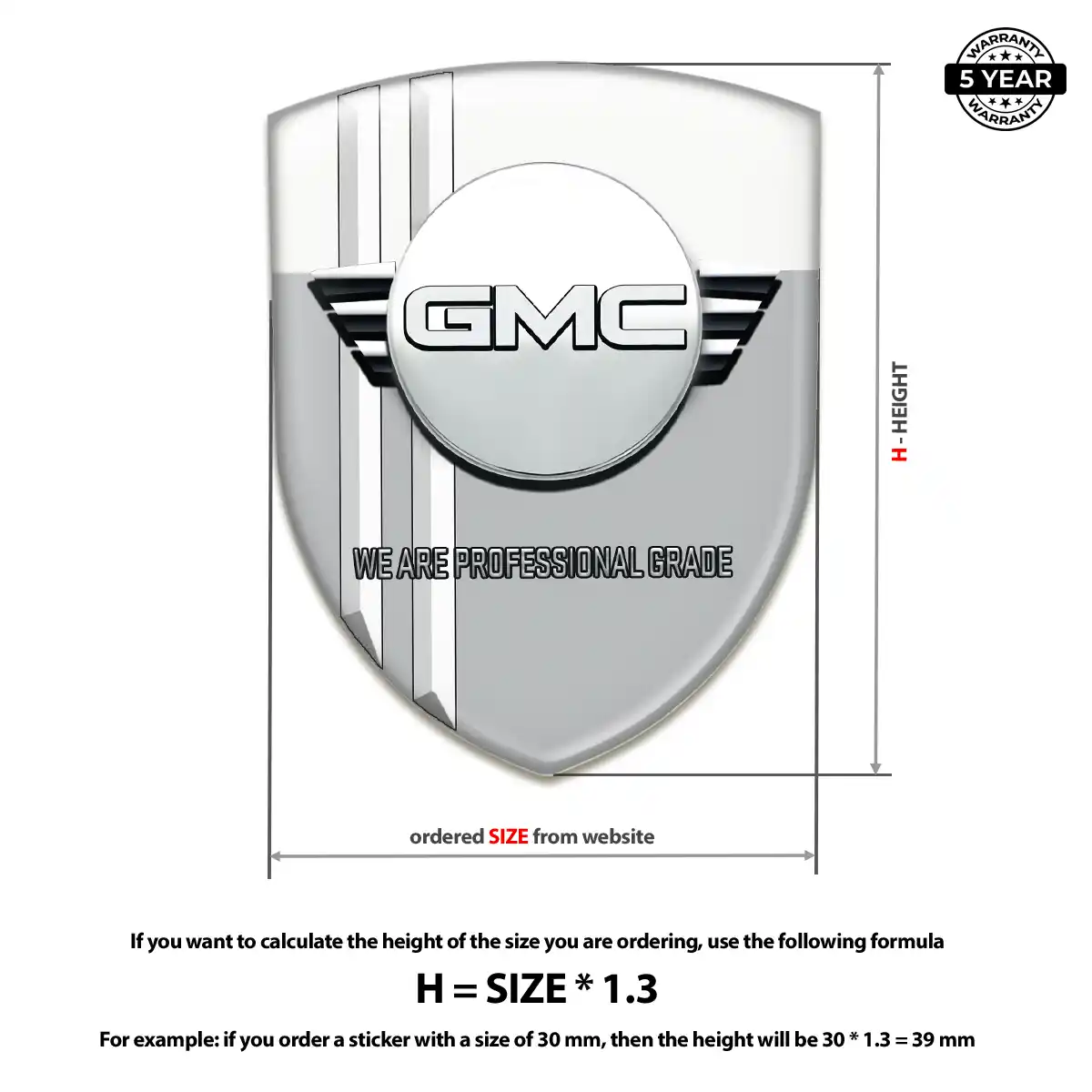 GMC Crest Emblem Prestige Line