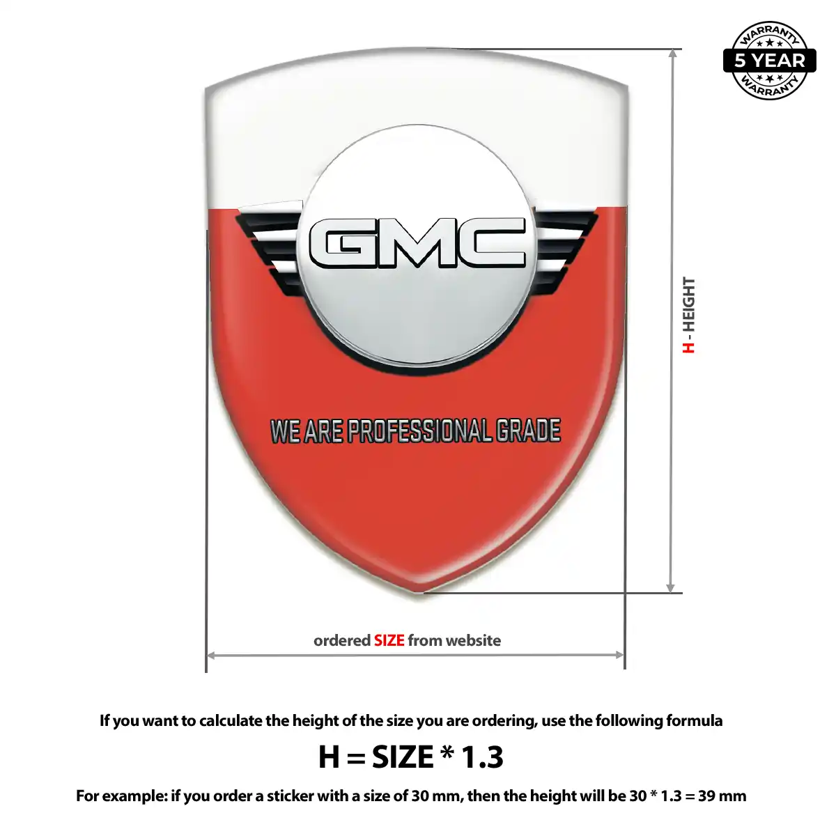 GMC Crest Emblem Refined Design
