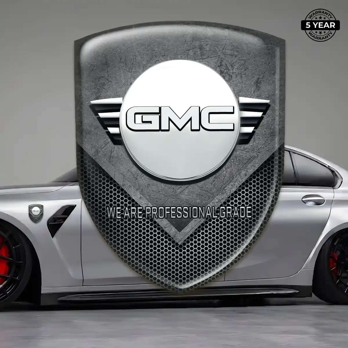 GMC Crest Emblem Sleek Style