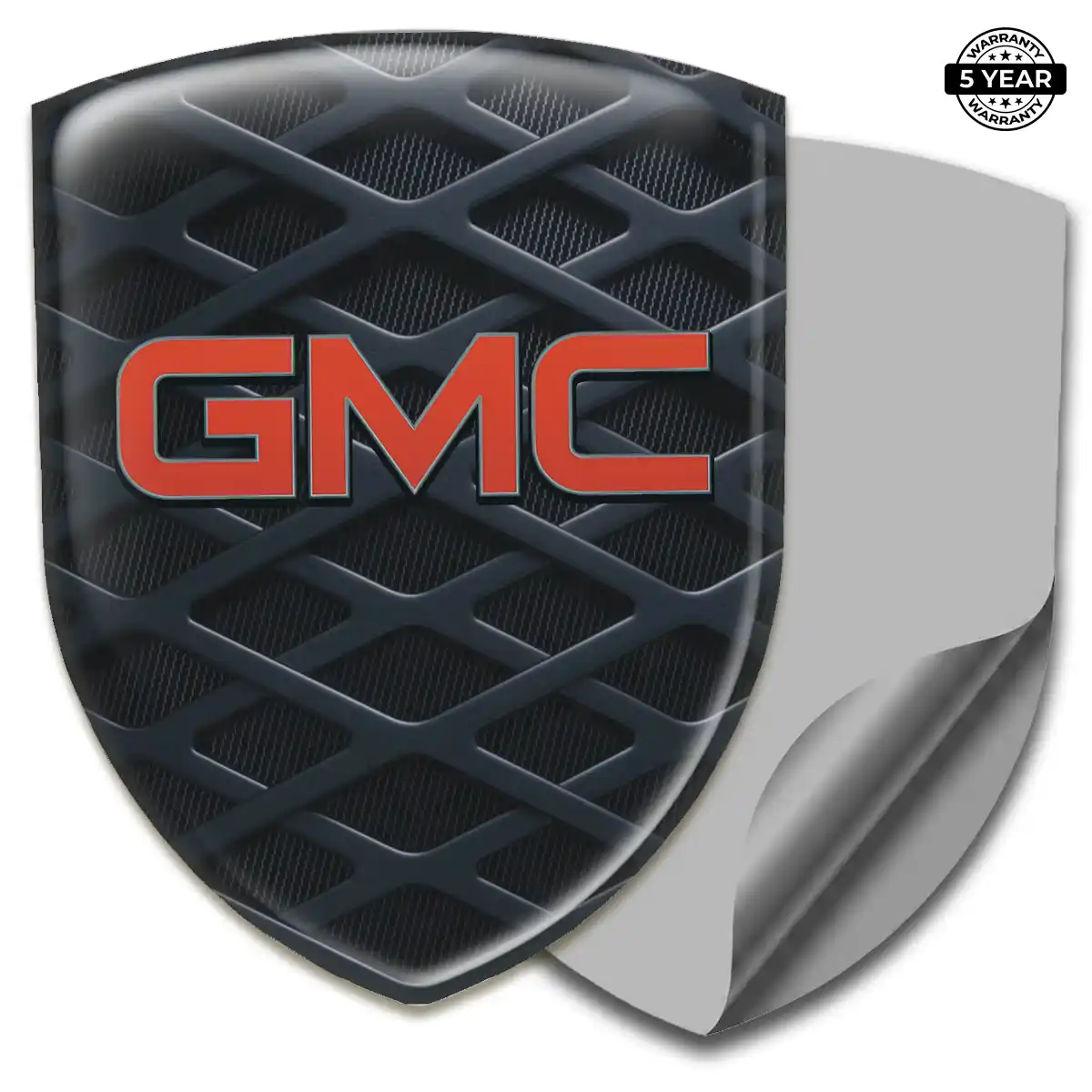 GMC Crest Logo Emblem Premium Dome