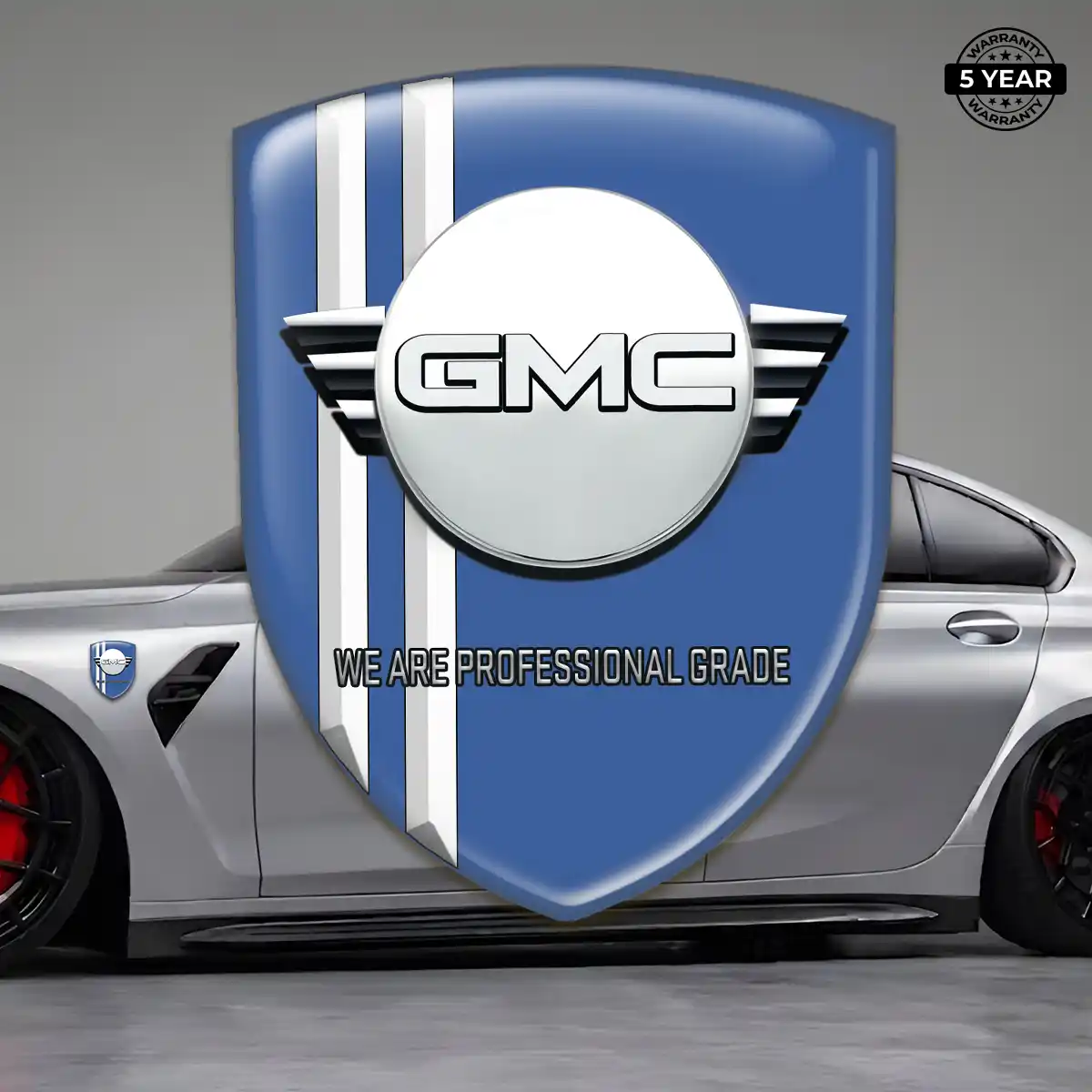 GMC Crest Logo Emblem Refined Design
