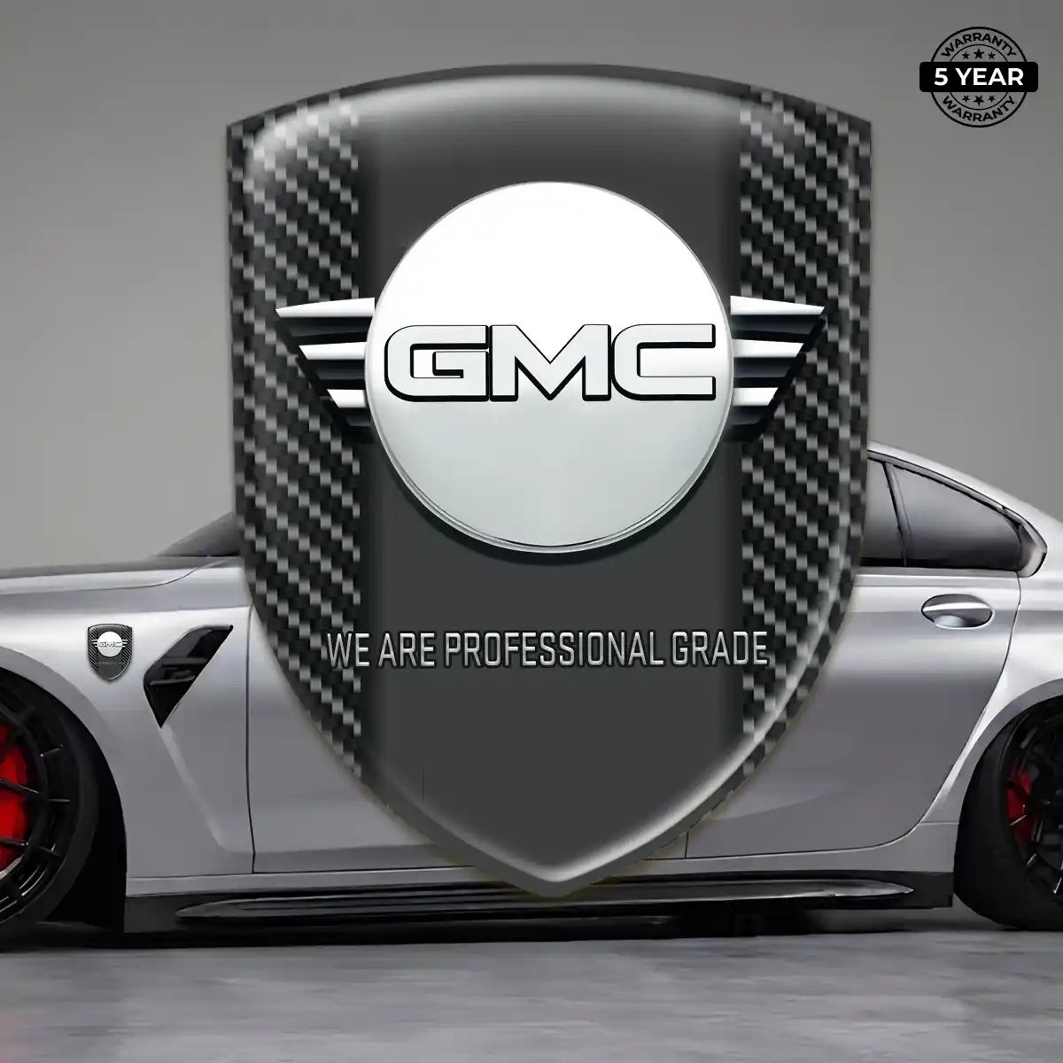 GMC Crest Logo Emblem Signature Grade