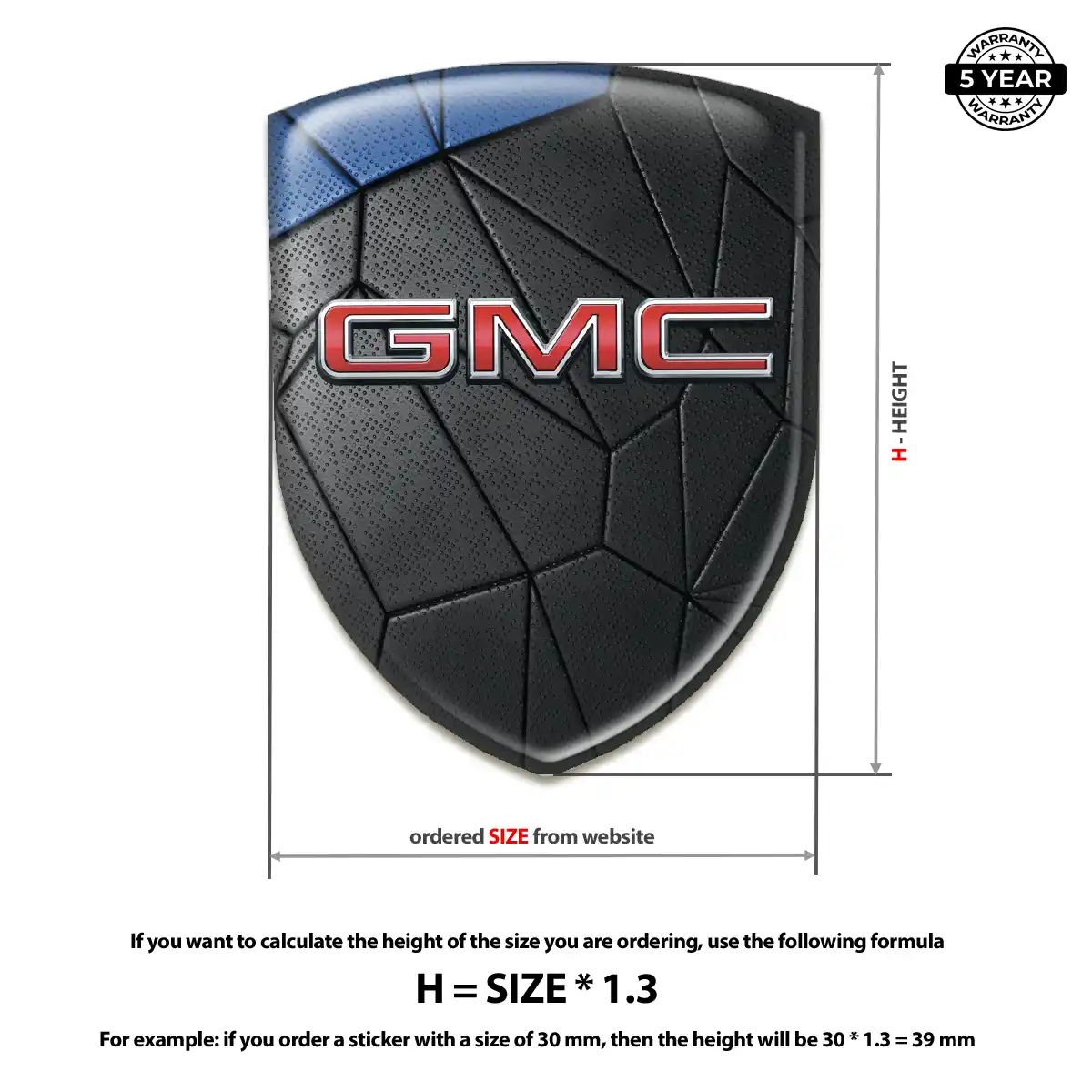 GMC Domed Badge Elite Edition
