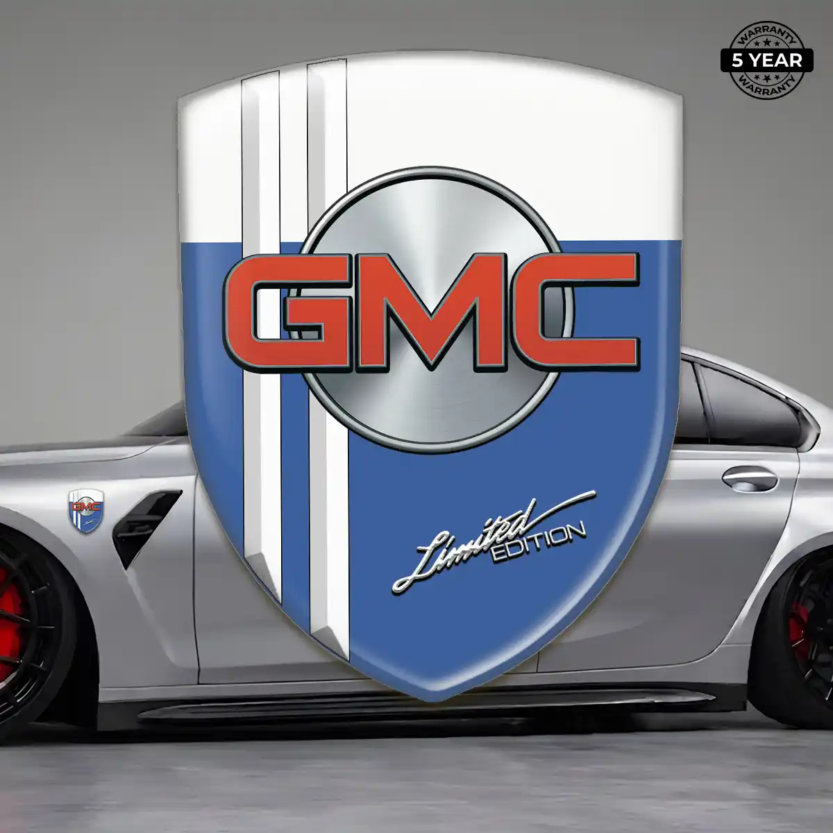 GMC Domed Badge Sleek Style