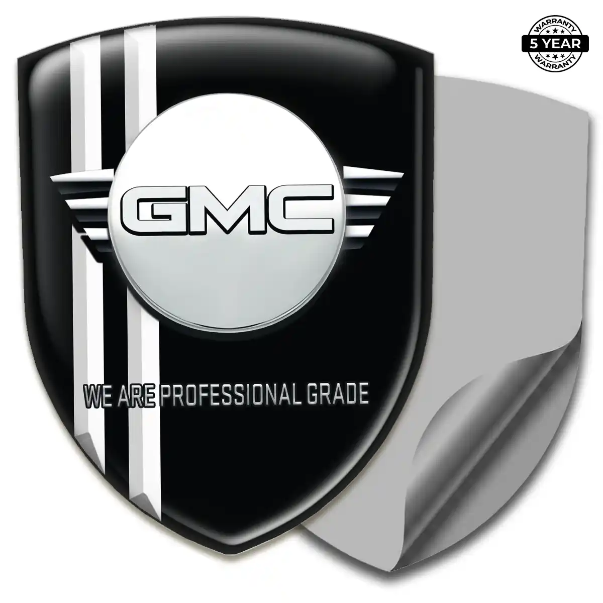 GMC Domed Car Sticker Exclusive Series