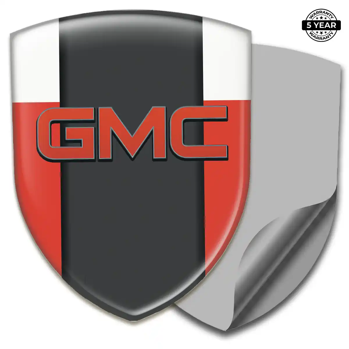 GMC Domed Car Sticker Interior Luxe