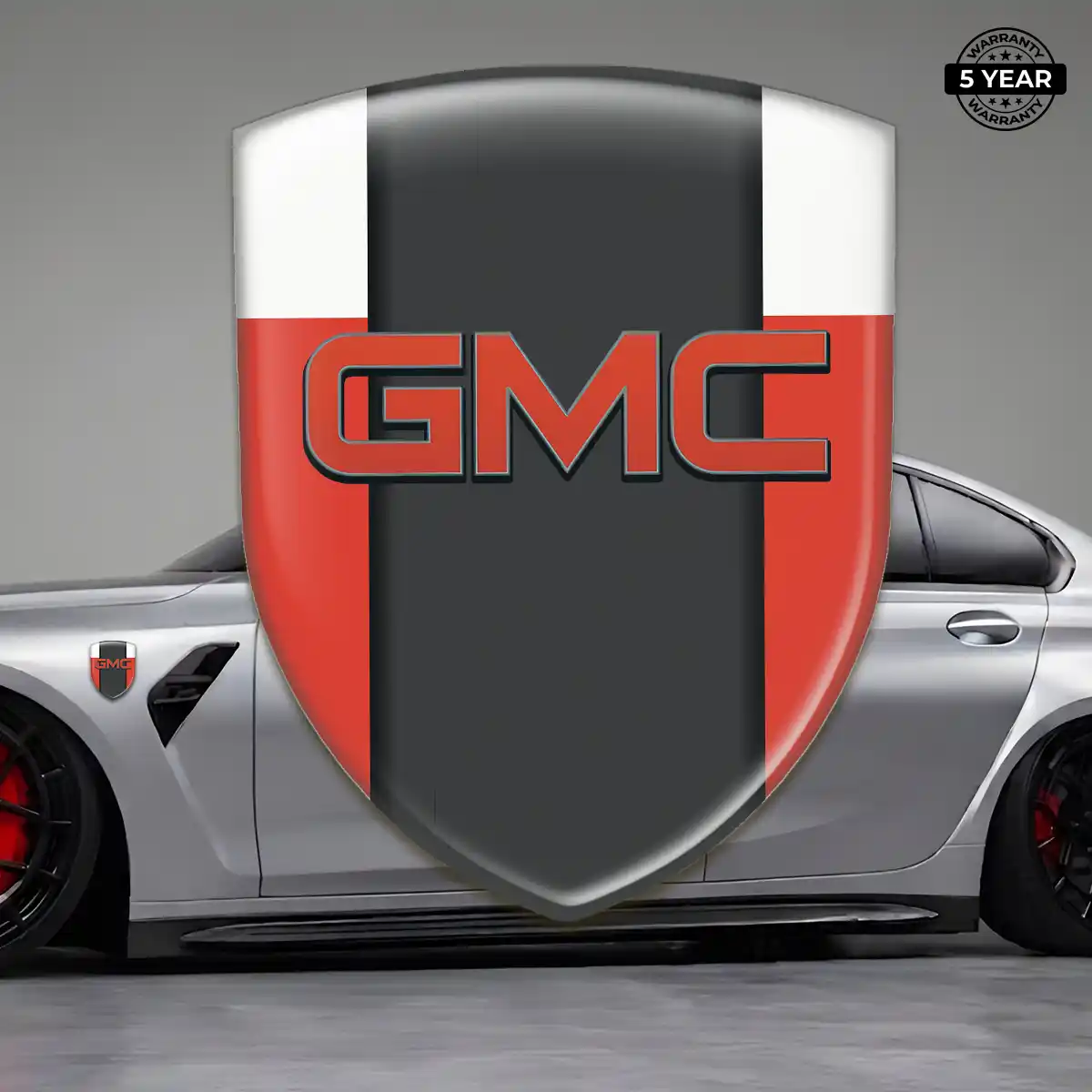 GMC Domed Car Sticker Interior Luxe