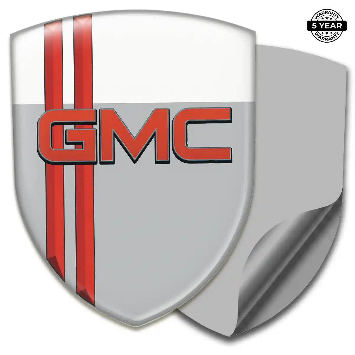 GMC Domed Car Sticker Noble Edition