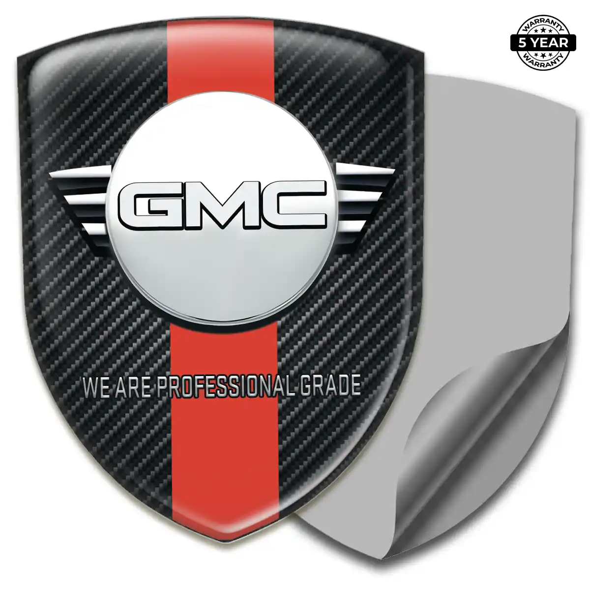 GMC Domed Car Sticker Premium Dome