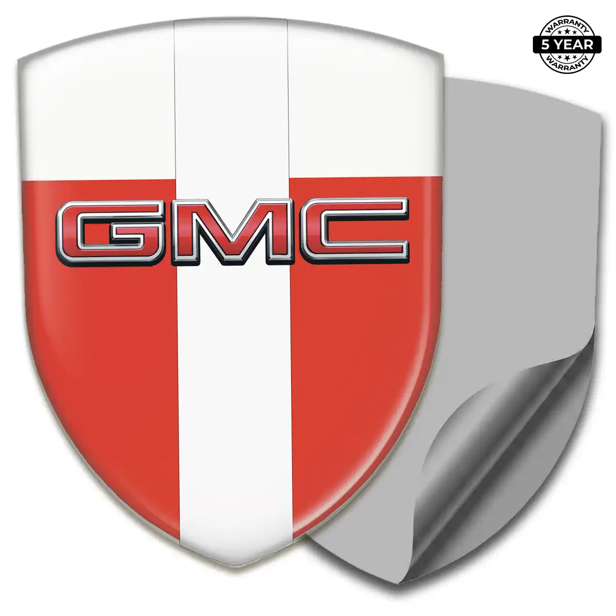 GMC Domed Car Sticker Prestige Line