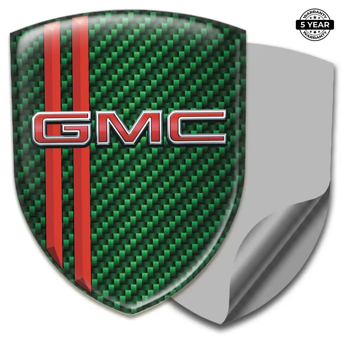 GMC Domed Car Sticker Resin Elite