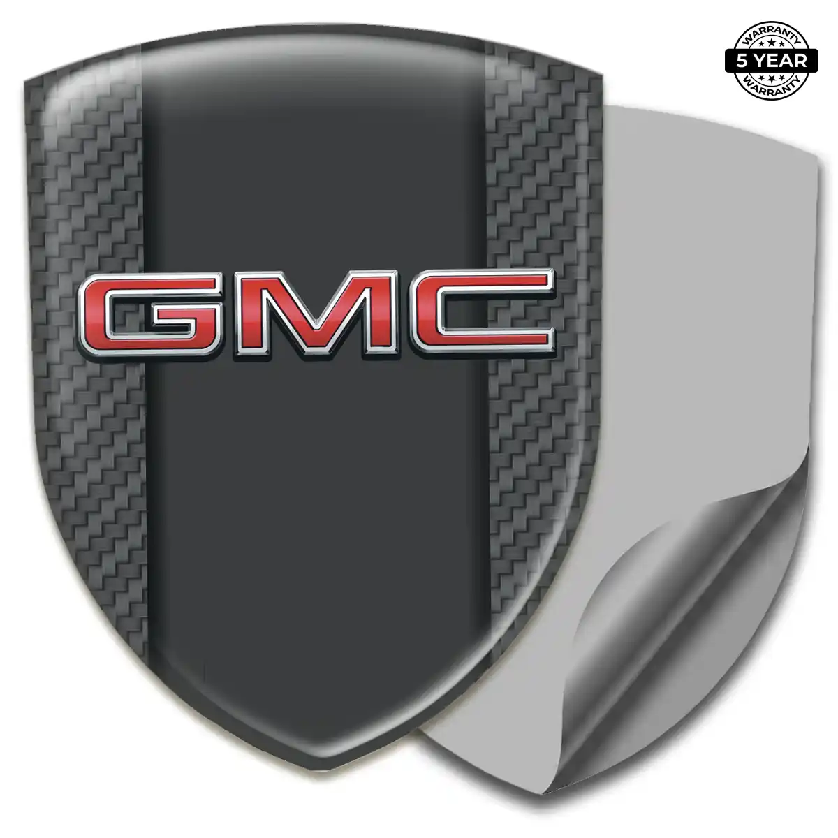 GMC Domed Car Sticker Signature Grade