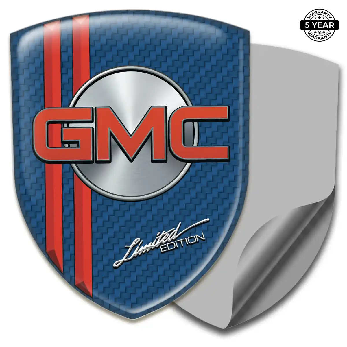 GMC Domed Car Sticker Superior Craft