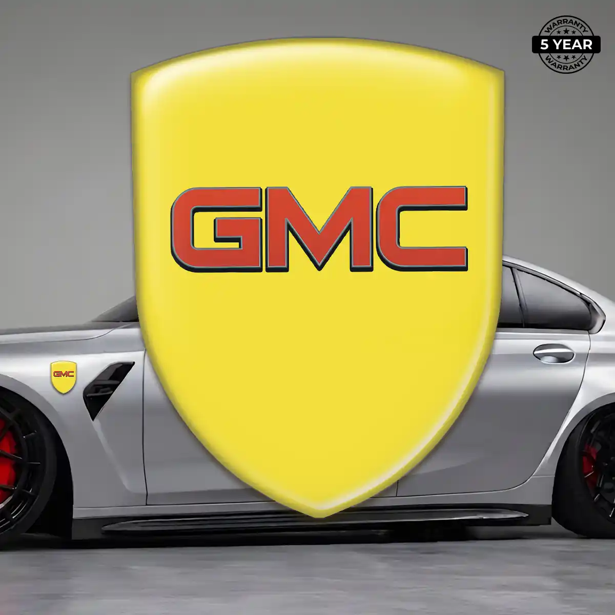 GMC Domed Decal Elite Finish