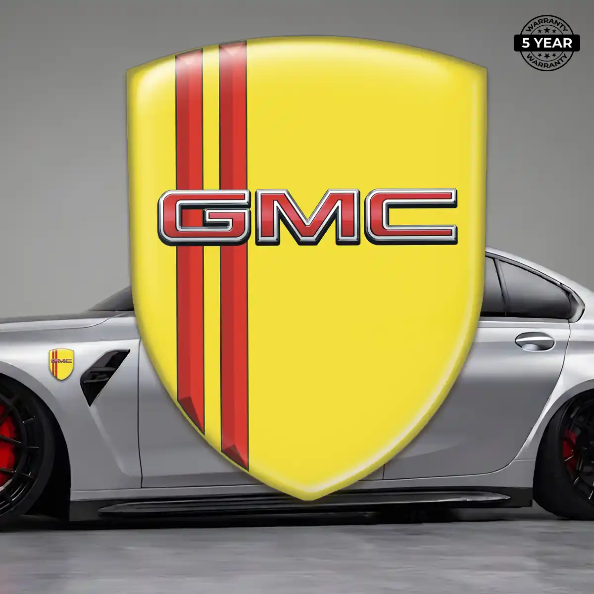 GMC Domed Decal Prime Quality